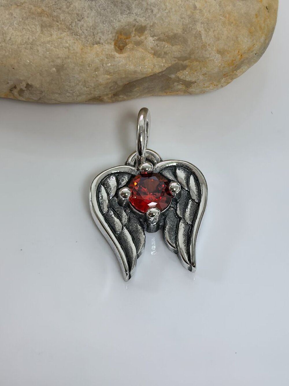 James Avery Angel Wings Birthstone Charm, S925 Silver Jewelry (Women's)